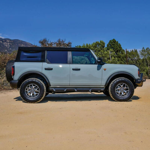 Westin/HDX 2021+ Ford Bronco Drop Nerf Step Bars - Textured Black - 56-14195