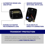 Form Lighting 2005 Tacoma/Tundra LED License Plate Lights (Pair) - FL0058
