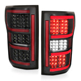ANZO 18-19 Ford F-150 LED Taillights Black - 321338