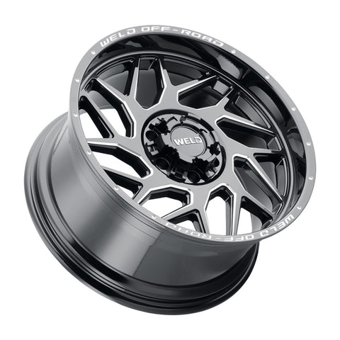 Weld Off-Road W117 20X10 Fulcrum 5X127 5X139.7 ET-18 BS4.75 Gloss Black MIL 87.1 - W11700057475