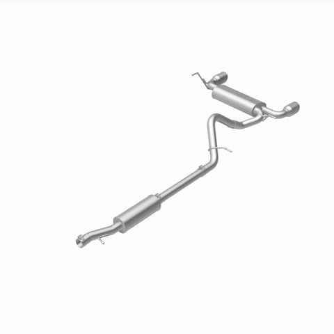 MagnaFlow Cat-Back 12-16 Jeep Wrangler GT 3.6L V6 Black Tips - 19327