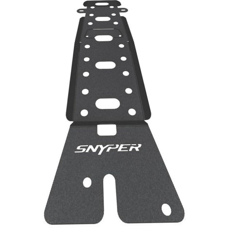 Westin/Snyper 07-17 Jeep Wrangler Oil Pan/Transmission Skid Plate - Textured Black - 42-21015