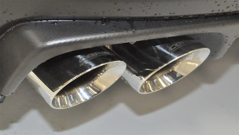 Corsa 2015 Subaru WRX Cat Back Exhaust, Polished Quad 3.5in Tips *Sport* - 14857