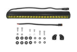 DV8 Offroad 20In Elite Series Amber LED Light Bar - Single Row - BE20SW105W-A