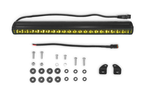 DV8 Offroad 20In Elite Series Amber LED Light Bar - Single Row - BE20SW105W-A