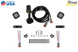 Diode Dynamics 17-22 Ford Super Duty Stage Series Reverse Light Mounting Kit (Brackets Only) - DD7564P