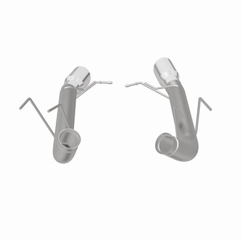 MagnaFlow 13 Ford Mustang Dual Split Rear Exit Stainless Axle-Back Cat Back Exhaust (Competition) - 15152