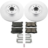 Power Stop 15-16 Hyundai Genesis Front Z17 Evolution Geomet Coated Brake Kit - CRK7030