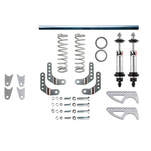QA1 Pro Rear Weld-In Coil-Over System - Single Adj. - 12in x 150lbs/in - 3in Tube - Aluminum - DS501-12150