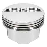 JE Pistons 350 SBC FLAT TOP Set of 8 Pistons - 116855
