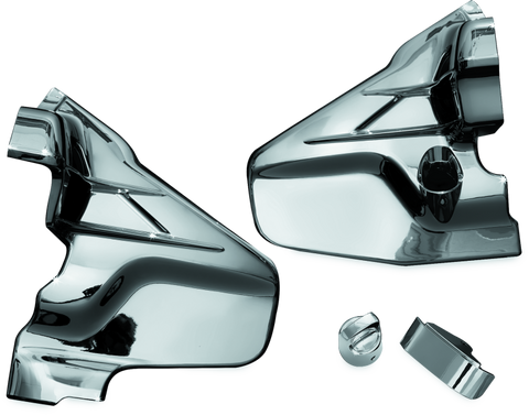 Kuryakyn Louvered Transmission Cover 01-17 Honda GL1800 Chrome - 7366