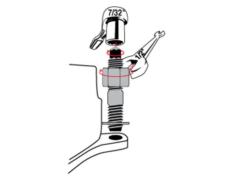 Spectre Carburetor Stud Kit w/Hardware 1-1/2in. - 42513