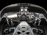 AWE Tuning Porsche 718 Boxster / Cayman SwitchPath Exhaust (PSE Only) - Chrome Silver Tips - 3025-32020