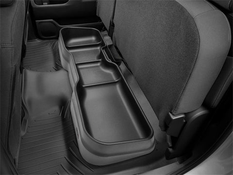 WeatherTech 99-06 Chevrolet Silverado Extended Cab Underseat Storage System - Black - 4S017
