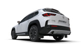 Rally Armor 23-26 Mazda CX-50 (Will Not Fit CX-5) Black UR Mud Flap W/White Logo - MF107-UR-BLK-WH