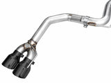 AWE 2024 Ford Mustang GT Fastback S650 RWD Track Edition Cat-Back Exhaust w/ Quad Diamond Black Tips - 3020-43650