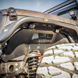 Westin 18-20 Jeep Wrangler JL Inner Fenders - Front - Textured Black - 62-11025