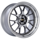 BBS LM-R 19x9.5 5x120 ET25 Diamond Black Center Diamond Cut Lip Wheel -82mm PFS/Clip Required - LM305DBPK