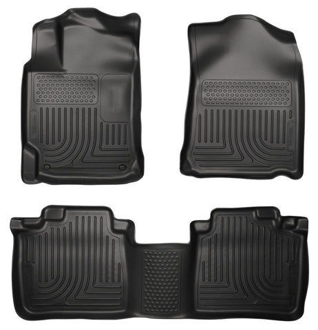 Husky Liners 2012 Toyota Camry WeatherBeater Combo Black Floor Liners - 98901