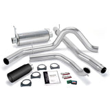 Banks Power 99 Ford 7.3L Truck w/Cat Conv Git-Kit - SS Single Exhaust w/ Black Tip - 47511-B