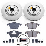 Power Stop 10-15 Jaguar XF Front Z23 Evolution Sport Coated Brake Kit - CRK6282