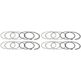 Manley 87.5mm File Fit 1.2mm x1.2mmx2.8mm Standard (7-11lbs) Ring Set - 46875-4
