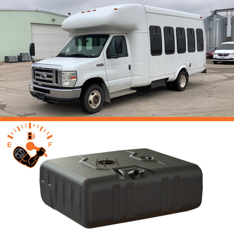 Titan Fuel Tanks 99-10 Ford Econoline Cut-Away Cab & Chassis 55 Gallon After-Axle Utility Fuel Tank - 8020199
