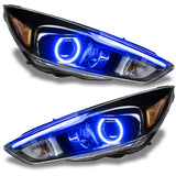 Oracle 15-17 Ford Focus RS/ST DRL Upgrade w/ Halo Kit - ColorSHIFT w/ 2.0 Controller - 1322-333