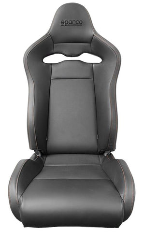 Sparco Seat SPX Special Edition Black/Grey w/ Gloss Carbon Shell - Left - 00974ZGLNRGRSX