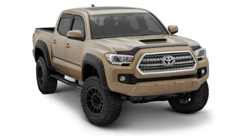 Bushwacker 16-18 Toyota Tacoma Pocket Style Flares 4pc 60.5/73.7in Bed - Black - 30922-02