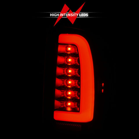 ANZO 95-00 Toyota Tacoma LED Taillights Black Housing Clear Lens (Pair) - 311353