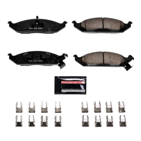 Power Stop 95-00 Chrysler Cirrus Front Z23 Evolution Sport Brake Pads w/Hardware - Z23-650