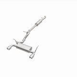 MagnaFlow Cat-Back 12-16 Jeep Wrangler GT 3.6L V6 Black Tips - 19327