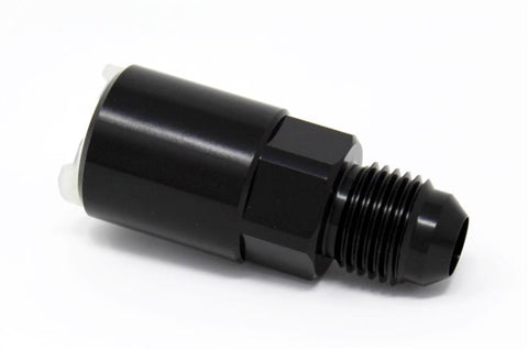 Torque Solution Push-On Quick Disconnect Adapter Fitting: 3/8IN SAE to -8AN Male Flare - TS-FTG-012