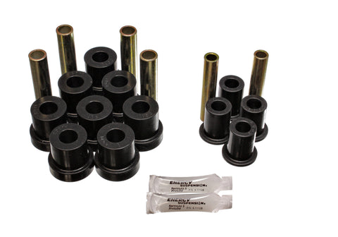 Energy Suspension GM 4Wd Front Spring & Shackle Bushing - Black - 3.2130G