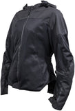 Speed and Strength Starstruck Mesh Jacket Black Womens - XL - 609916