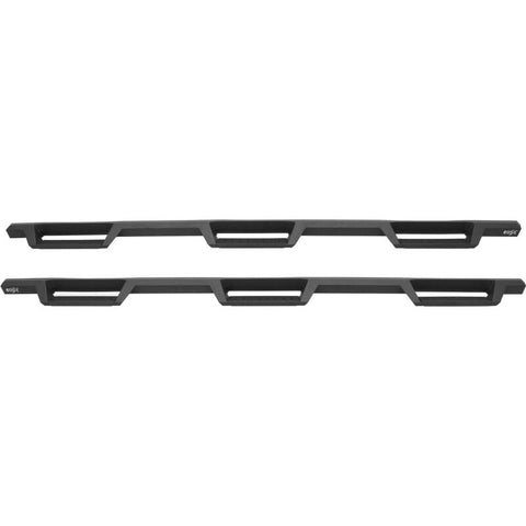 Westin/HDX 07-19 Chevy Silv 2500/3500 Crew (8ft) (Excl Dually) Drop WTW Nerf Step Bars - Blk - 56-534585