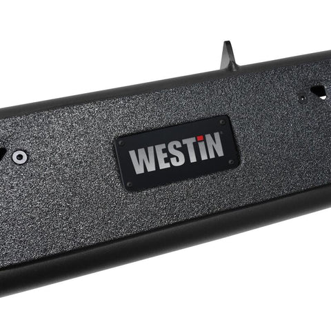Westin 14-18 Chevrolet/GMC Silv/Seirra 1500 Double Cab Outlaw Nerf Step Bars - Textured Black - 58-53715