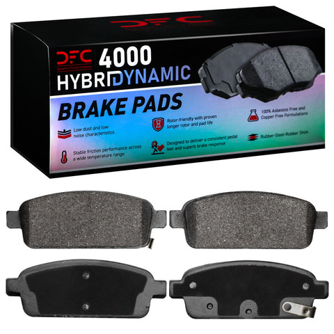 DFC 11-19 Chevrolet Volt Rear 4000 Hybridynamic Brake Pads - 4000-1468-00