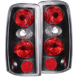 ANZO 2000-2006 Chevrolet Suburban Taillights Black - 211010