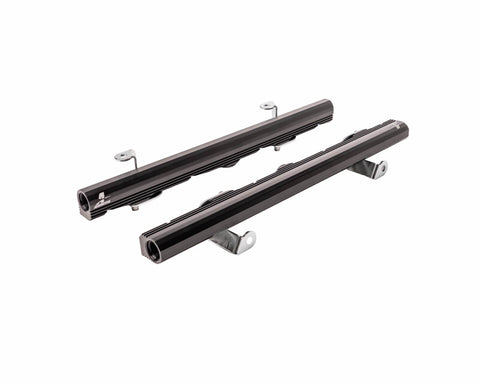 Aeromotive 04-07 GM 4.8L/5.3L Truck Fuel Rails - Black - 14189