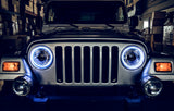 Oracle Jeep Wrangler TJ 97-06 LED Waterproof Halo Kit - White - 3947-001
