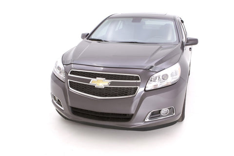 AVS 13-15 Chevy Malibu (Hood Mount) Aeroskin Low Profile Acrylic Hood Shield - Smoke - 322058