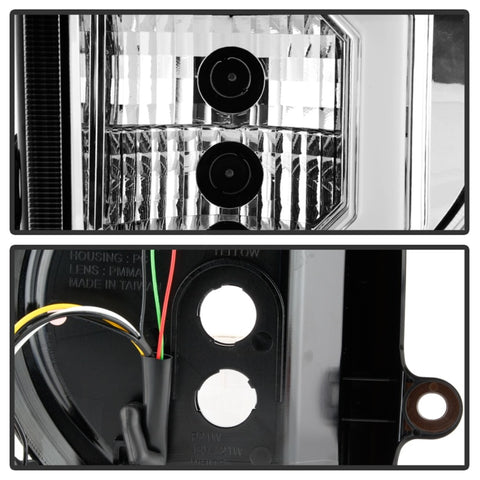 Spyder 04-09 Dodge Durango LED Tail Lights - Chrome ALT-YD-DDU04-LED-C - 5086525