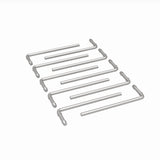 MagnaFlow Hanger .50inch 90 deg 10pk - 10153
