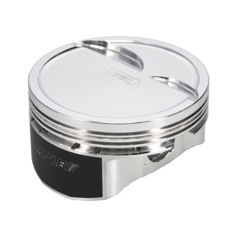 Manley Small Block Chevrolet LS Series -10cc Dish 4.065in Piston Set - 592765C-8
