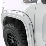 EGR 19-23 Gmc Sierra 1500 Summit Traditional Bolt-On Look Fender Flares White Set Of 4 - 791794-GAZ