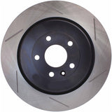 StopTech 17 Ford Flex/ 17 Ford Explorer w/ Heavy Duty Brakes Rear Left Slotted Rotor - 126.65137SL