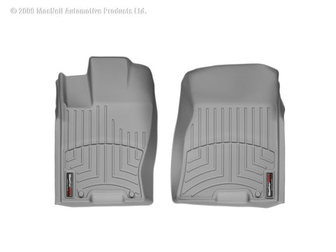 WeatherTech 09+ Kia Borrego Front FloorLiner - Grey - 461821