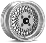 Enkei92 Classic Line 15x8 25mm Offset 4x100 Bolt Pattern Silver Wheel - 465-580-4925SP